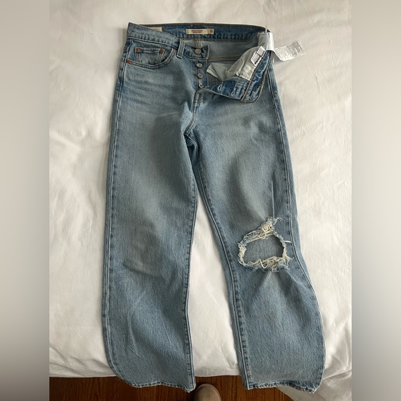 Levi’s Wedgie Straight Jeans tango fray - Picture 2 of 5